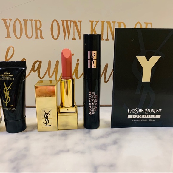 YSL 5 pcs. Lip, mascara, moisturizer glow & more - Picture 6 of 8
